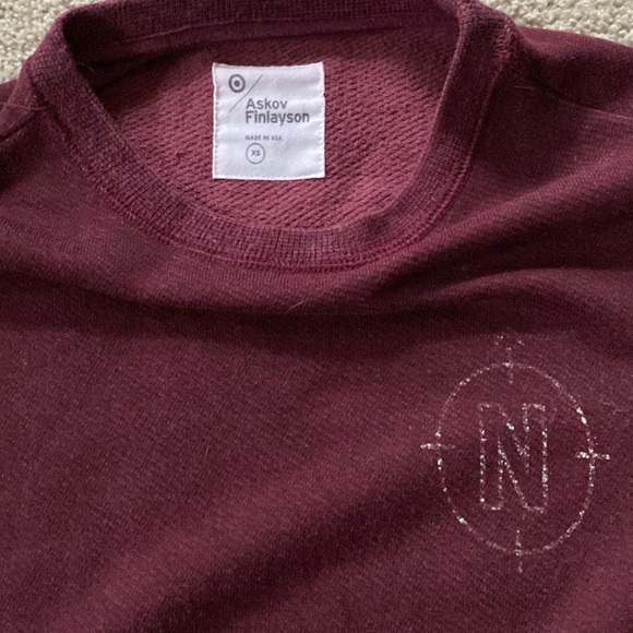 Askov Finlayson x Target Maroon Sweatshirt - Picture 2 of 4